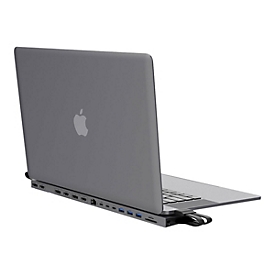 HyperDrive - Dockingstation - USB-C x 2 - 3 x HDMI, 3 x DP - 1GbE