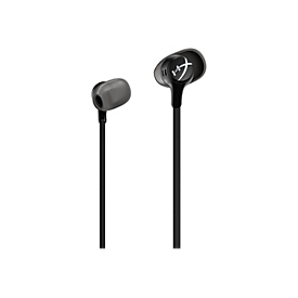 HyperX Cloud Earbuds II - Ohrhörer mit Mikrofon - im Ohr - kabelgebunden - 3,5 mm Stecker - Schwarz