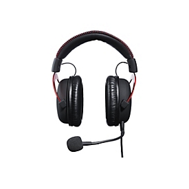 HyperX Cloud II - Headset - ohrumschließend - 2,4 GHz - kabellos - Rot
