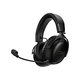 HyperX Cloud III - Headset - ohrumschließend - 2,4 GHz - kabellos - Schwarz