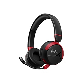 HyperX Cloud Mini - Headset - On-Ear - Bluetooth - kabellos, kabelgebunden - aktive Rauschunterdrückung