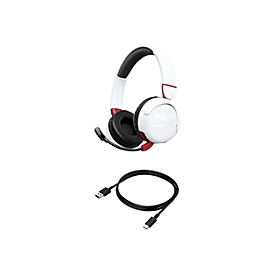 HyperX Cloud Mini - Headset - On-Ear - Bluetooth - kabellos, kabelgebunden - aktive Rauschunterdrückung