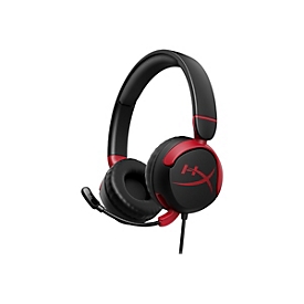 HyperX Cloud Mini - Headset - On-Ear - kabelgebunden - aktive Rauschunterdrückung - 3,5 mm Stecker