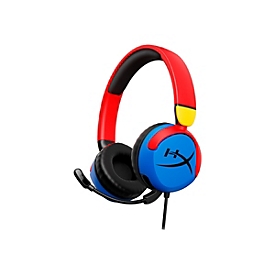 HyperX Cloud Mini - Headset - On-Ear - kabelgebunden - aktive Rauschunterdrückung - 3,5 mm Stecker