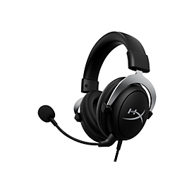 HyperX CloudX Gaming - Headset - ohrumschließend - kabelgebunden - 3,5 mm Stecker - Schwarz, Silber