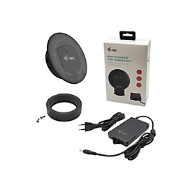 i-Tec Built-in Desktop Fast Charger Netzteil - 3 x USB Typ A, USB-C - 96 Watt