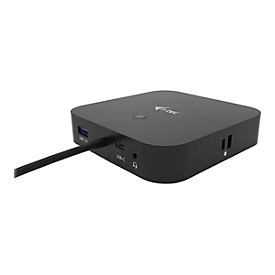i-Tec - Dockingstation - USB-C 3.1 Gen 2 / Thunderbolt 3 - DP, HDMI - 1GbE - 112 Watt
