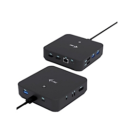 i-Tec - Dockingstation - USB-C / USB4 / Thunderbolt 3 / Thunderbolt 4 / Thunderbolt 5 - 2 x HDMI, DP++ - 1GbE - Europa