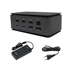 i-Tec - Dockingstation - USB4 / Thunderbolt 4 - HDMI, DP - 1GbE - 112 Watt