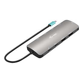 i-Tec Nano Dock - Dockingstation - für Notebook, Tablet - USB4 / Thunderbolt 4 - 2 x HDMI - 1GbE