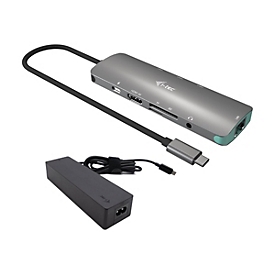 i-Tec Nano Dock - Dockingstation - USB-C / USB4 / Thunderbolt 3 / Thunderbolt 4 - HDMI - 1GbE - 100 Watt