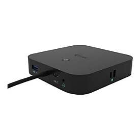 i-Tec USB-C Dual Display Docking Station with Power Delivery - Dockingstation - USB-C / Thunderbolt 3 - DP - 1GbE