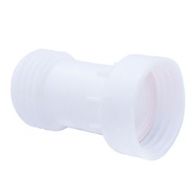 IBC Entretoise droite, plastique, S60x6 filetage grossier sur S60x6 filetage grossier