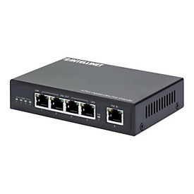 IC Intracom Intellinet 4-Port Gigabit Ultra PoE Extender, Adds up to 100 m (328 ft.)