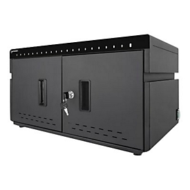 IC Intracom Manhattan Charging Cabinet/Cart via USB-C x20 Devices, Desktop, Power Delivery 18W per port (360W total)