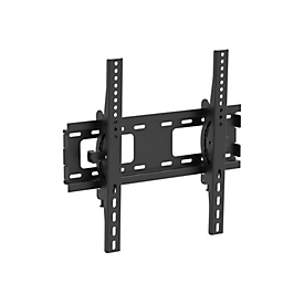 IC Intracom TECHly - Befestigungskit (Wandbefestigung) - neigbar - für flat panel / LCD display - Schwarz - Bildschirmgröße: 58.4-139.7 cm (23"-55")