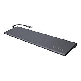 ICY BOX IB-DK2102-C - Dockingstation - USB-C - VGA, HDMI, Mini DP - GigE