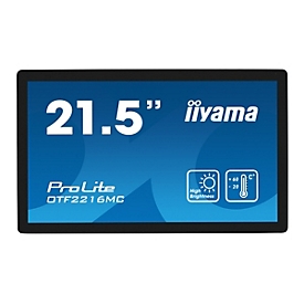 Iiyama 21.5" OTF2216MC-B1 16 Touch HDMI+DP+USB - Flat Screen - 54,6 cm