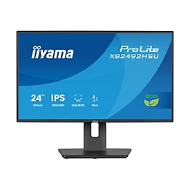 Iiyama 24" IPS 4-side slim bezel Green Choice EyeComfort/EyeSafe 2. - Flat Screen - 61 cm
