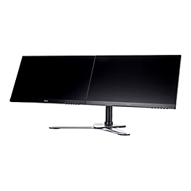 Iiyama DS1002D-B1 - Aufstellung - einstellbarer Arm - für 2 Monitore - Schwarz