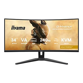 Iiyama G-MASTER Gold Phoenix GCB3486WQSCP-B1 - LED-Monitor - Gaming - gebogen - 86.4 cm (34")