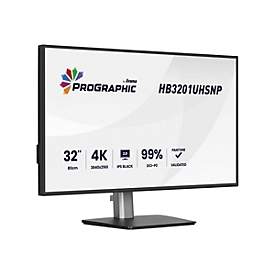 Iiyama ProGraphic HB3201UHSNP-B1 - LED-Monitor - 80 cm (31.5")