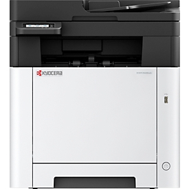 Imprimante laser couleur multifonction KYOCERA ECOSYS MA2101cwfx, 4-en-1, recto-verso/impression mobile, 26 ppm, USB/LAN/WLAN/Micro-SD, jusqu'à A4, toner CMYK inclus