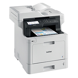 Imprimante laser multifonction couleur MFC-L8900CDW Brother, appareil 4 en 1, groupes de grande taille