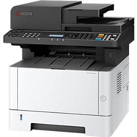 Imprimante laser multifonction Kyocera ECOSYS MA4000fx, noir et blanc, 4-en-1, USB/LAN/SD card, recto-verso automatique/impression mobile, jusqu'à A4, toner inclus