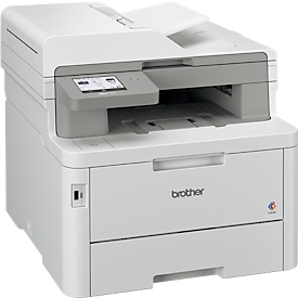 Imprimante multifonction laser couleur Brother MFC-L8390CDW, 4 en 1, USB/LAN/WLAN, recto-verso automatique/impression mobile, jusqu'à A4, toner inclus