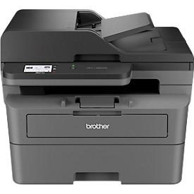 Imprimante multifonction laser mono Brother MFC-L2860DW, 4 en 1, USB/LAN/WLAN, recto-verso automatique/impression mobile, jusqu'à A4, toner inclus
