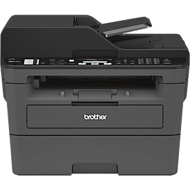 Imprimante multifonction MFC-L2710DW Brother, noir et blanc, appareil 4 en 1, LAN/WLAN et Wi-Fi,