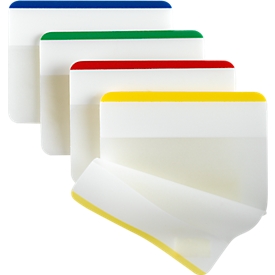Index Strong Post-it®, très résistant, type 686-F1, bleu, vert, rouge, jaune