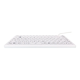 InduKey TKG-086-IP68-WHITE - Tastatur - USB - USA/Europa - weiß