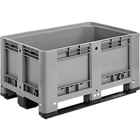 Industriebox, mit 3 Kufen, 330 Liter