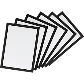 Informatiekader Duraframe - A3 formaat - zwart - 6 stuks