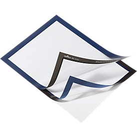 Informatiekader Duraframe - A4 formaat - blauw - 2 stuks