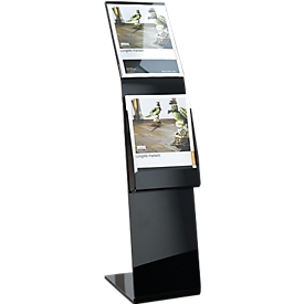 Infostandaard - acryl - B 215 x D 300 x H 910 mm - wit