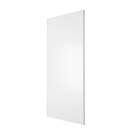 Infrared heating panel ECO 700, with Wi-Fi thermostat receiver, 700 W, IP44, white, W 600 x D 35 x H 1150 mm