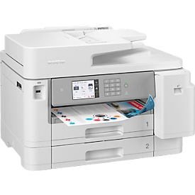 Inkjet multifunction printer Brother MFC-J5955DW, 4 in 1,USB/LAN/WLAN, auto duplex/mobile printing/NFC, 2 paper trays, up to A3, with CMYK cartridges