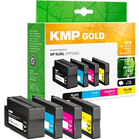 Inktcartridge KMP, vervangt HP 963XL serie, tot 2000/1600 pagina's, multipack, CMYK
