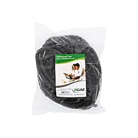 InLine - Kabelschlauch - 10 m - Schwarz