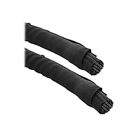 InLine Self Closing Sleeving - Flexible Kabelleitung - 5 m - Schwarz