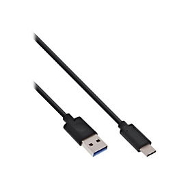InLine - USB-Kabel - USB Typ A (M) zu USB-C (M) - USB 3.1 - 3 A - 50 cm