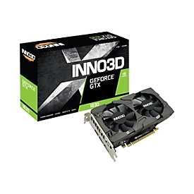 Inno3D GeForce GTX 1630 TWIN X2 OC - Grafikkarten - NVIDIA GeForce GTX 1630 - 4 GB GDDR6 - PCIe 3.0 x16 - HDMI, 2 x DisplayPort