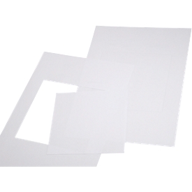 Insert en papier pour plaquette de porte Simplex, 148 x 105 mm