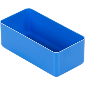 Insertable box EK 402, PS, blue, 60 pcs.