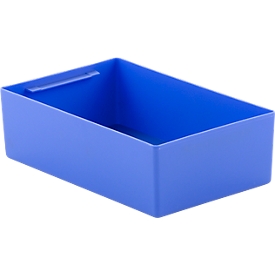 Insertable Box EK 6041, PP, blue