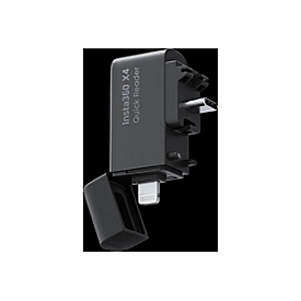Insta360 Quick Reader - Kartenleser (microSD) - Lightning/USB-C - für Insta360 X4