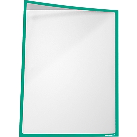 Insteekhoes, magnetisch, PET-folie, A3 horizontaal/verticaal, groen, 5 stuks